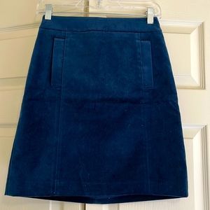 Velvet A Line mini skirt NWT 00P by Ann Taylor